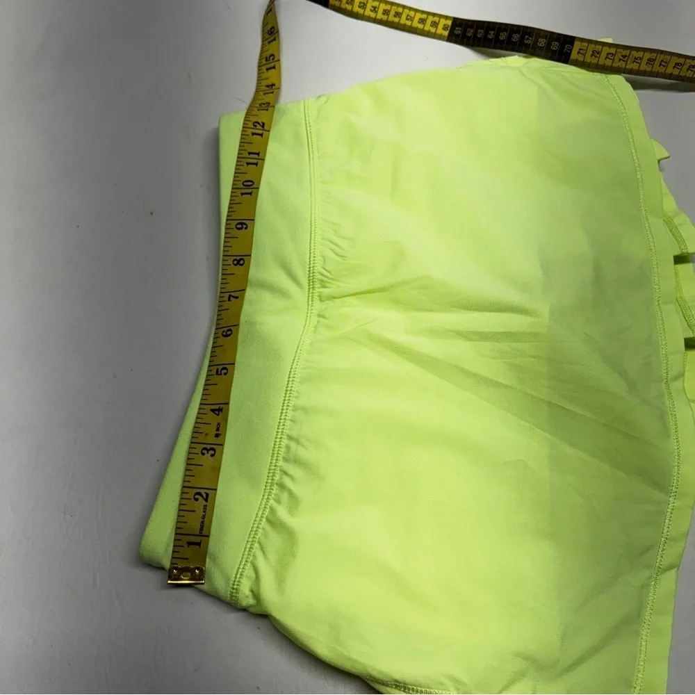 Ivivva girls skort size 12 Neon Yellow Layered Skirt
